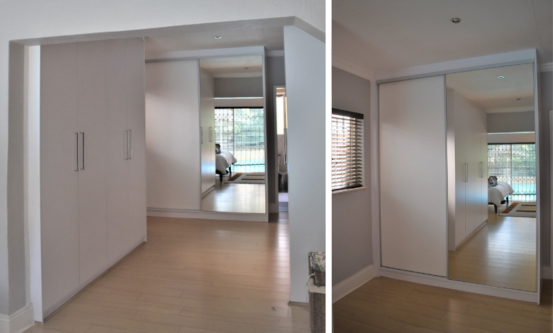 Custom bedroom built-in cupboards and wardrobes in Johannesburg - Professional installation
