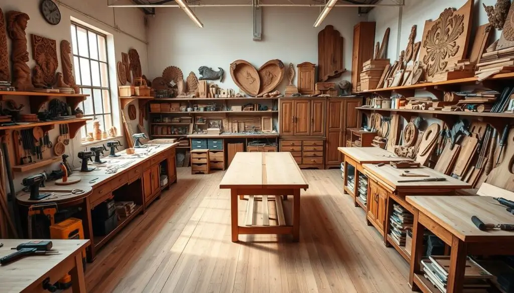 Handcrafted timber cabinetry and storage detail by The Timber Studio