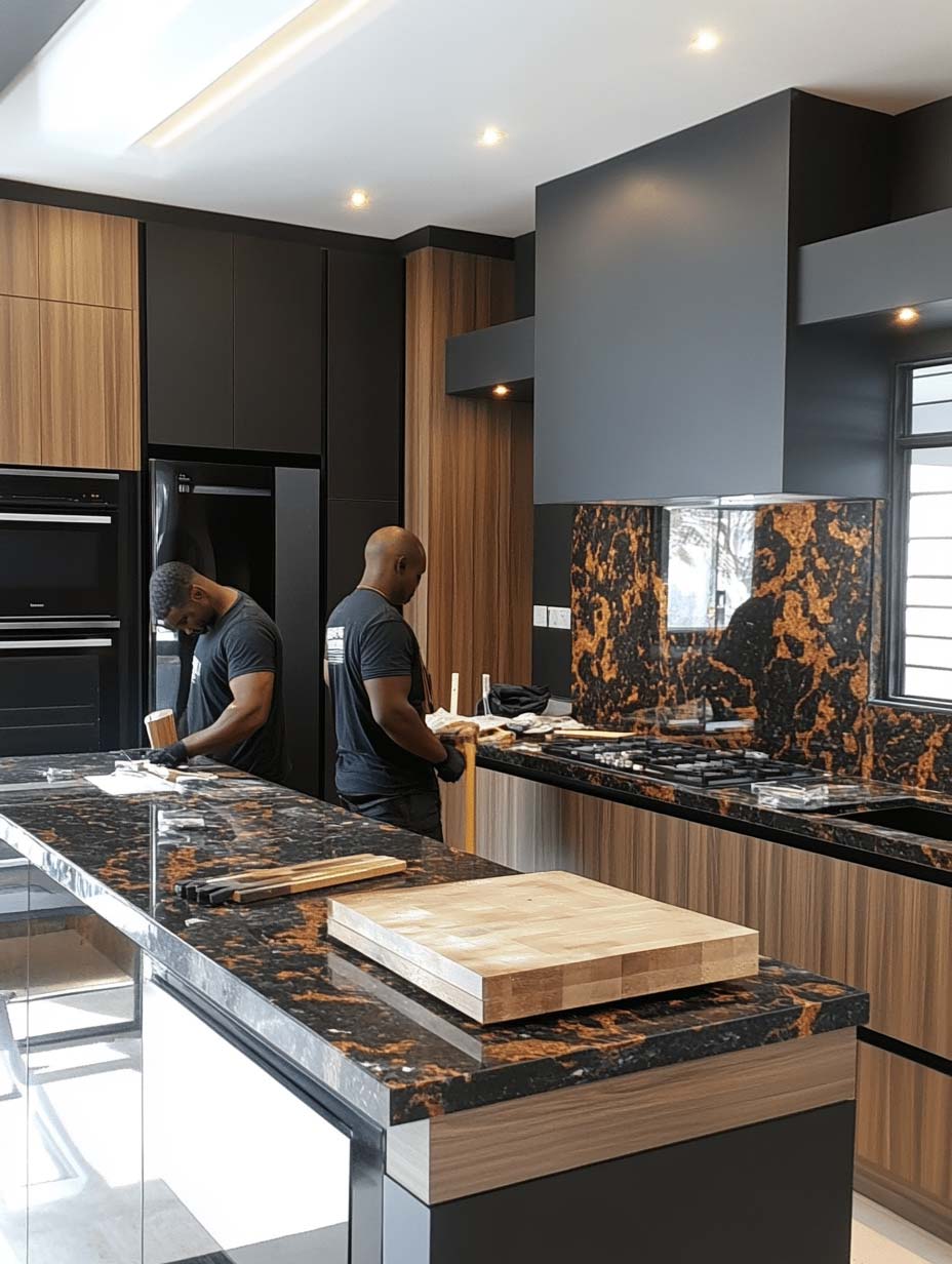 Country Granite Installation Nigel